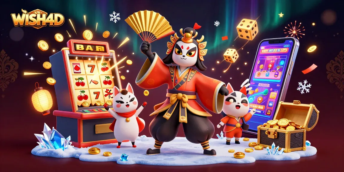 Mainkan WISH4D dan nikmati pengalaman kasino interaktif dengan elemen fantastis.