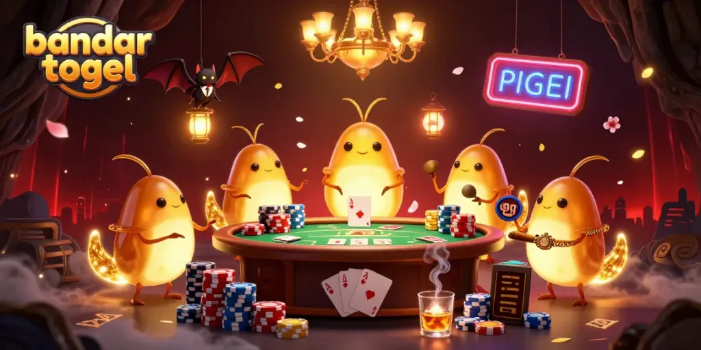 Permainan bandar togel yang megah dengan glowworms canggih dan dealer kelelawar di kasino gua yang bercahaya.
